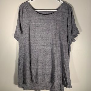 NWOT Lane Bryant Gray Tee